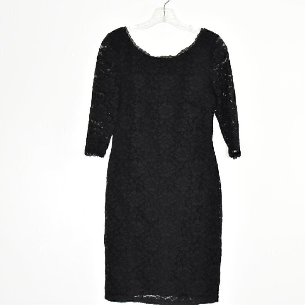 Eliza J Black Lace Dress Size 6